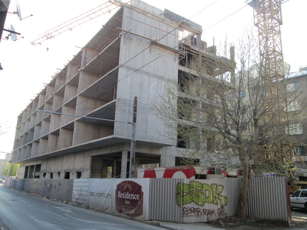 Hotel Marriot u Sarajevu u izgradnji