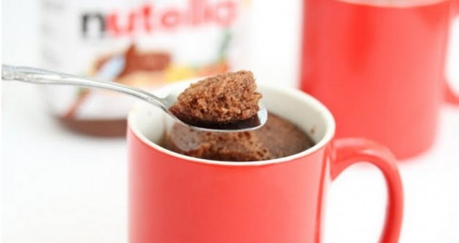 Recept za pamćenje: Nutella kolač u šoljici gotov za tri minute
