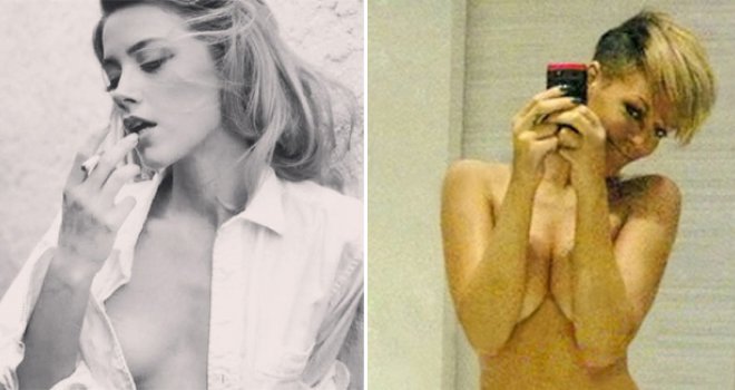 Vrući prizori: Procurile gole fotografije Rihanne i glumice koja je golišave prizore slala Johnnyju Deppu