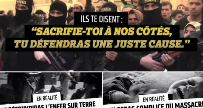 Pogledajte kampanju vlade: Ovako se Francuzi bore protiv regrutiranja u IDIL