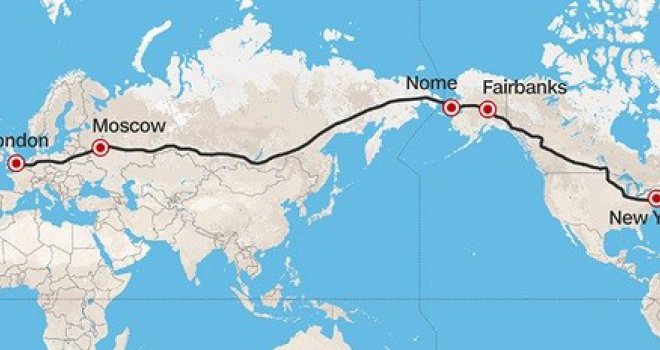Megalomanski projekat: Rusi žele izgraditi autocestu od Londona do New Yorka
