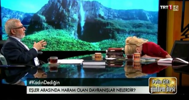 Turska voditeljica prasnula u smijeh na tvrdnje uglednog islamskog teologa: Šta je to 'napredni oralni seks'?!