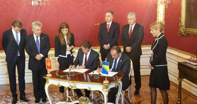 U Beču potpisan Sporazum o granici između BiH i Crne Gore