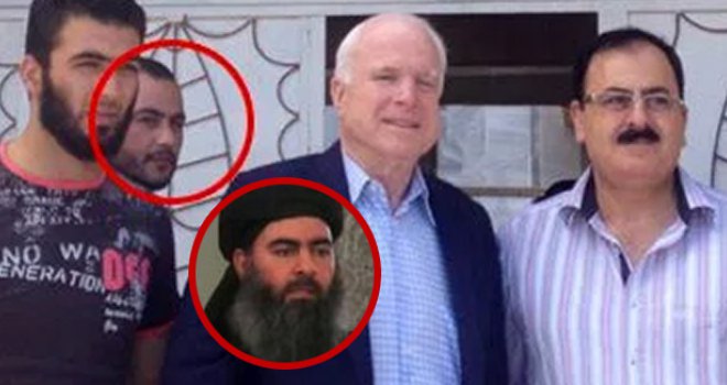 Fotografija koja je raspametila teoretičare zavjere: Zašto šef ISIS-a pozira u društvu Johna McCaina?