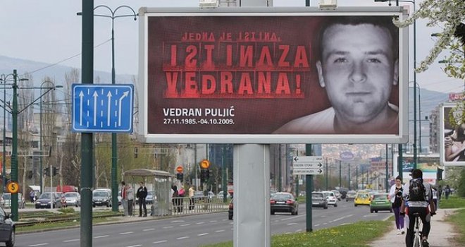 FK Sarajevo: Sramotno je da je ubica Vedrana Puljića i nakon šest godina na slobodi
