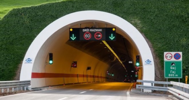 Tri osobe povrijeđene u tunelu Gaj kod Kiseljaka