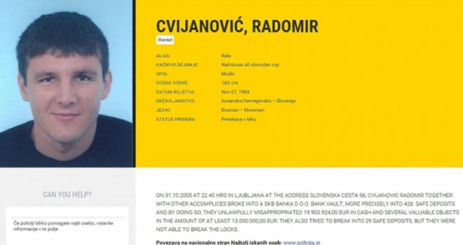 Ukrao 33 miliona eura: Ovaj Dobojlija je najtraženiji kriminalac u Evropi  