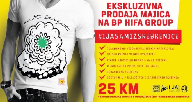 Sramotan biznis: Fikret Hodžić brendirao genocid pa htio prodavati majice!
