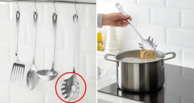 Znate li čemu zapravo služi rupa na kašiki za tjesteninu?
