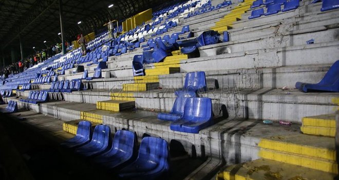 FK Sarajevo: Nadoknadit ćemo štetu na tribini stadiona Grbavica