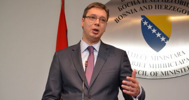 Aleksandar Vučić danas stiže u glavni grad BiH