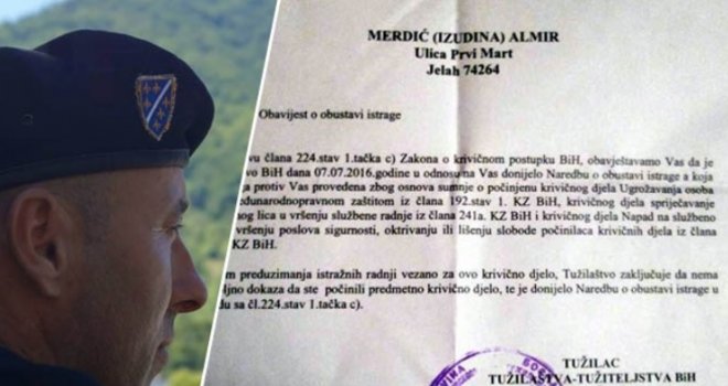Obustavljena istraga protiv Almira Merdića, osumnjičenog za napad na Vučića u Potočarima