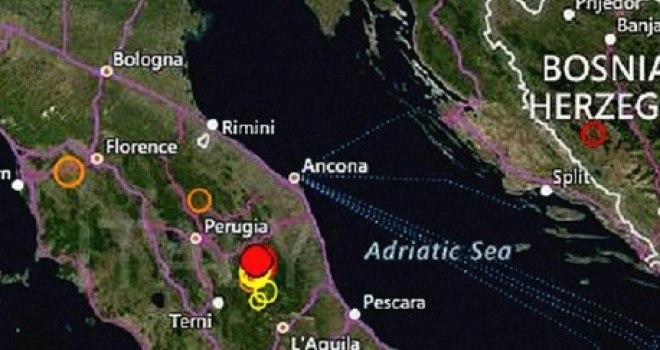 Italija: Više od 60 naknadnih potresa, nekoliko osoba povrijeđeno