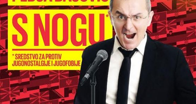  Stand-up komedija Peđe Bajovića 'S nogu' 24. novembra u Sarajevu