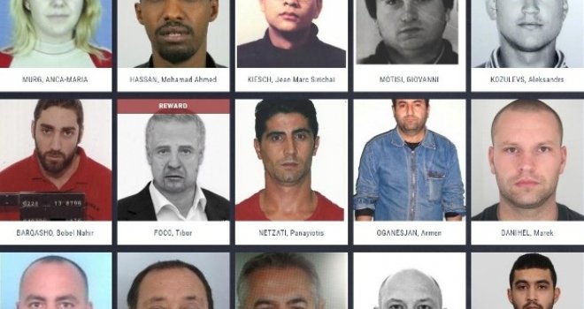 Ovo još niste vidjeli: EUROPOL objavio adventski kalendar sa najtraženijim kriminalcima