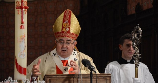 Kardinal Puljić pozvao u odbranu života, zaustavljanje mržnje i ratova