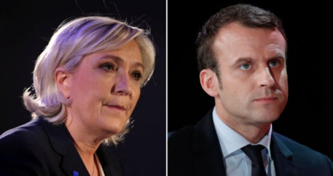 Objavljeni zvanični rezultati: Macron osvojio 23,75 posto glasova, Le Pen 21,53 posto