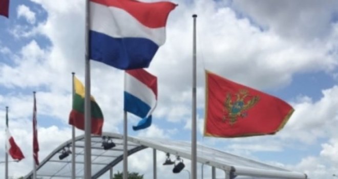 Zastava Crne Gore zavijorila se u sjedištu NATO-a