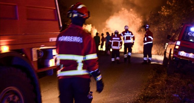Portugal: Hiljadu vatrogasaca se i dalje bori sa šumskim požarima