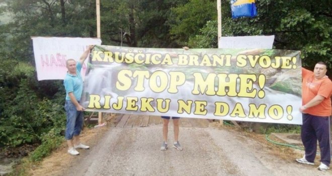 Sud presudio u korist građana: Ukinute sve dozvole za gradnju hidroelektrane na Kruščici