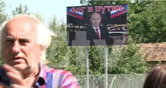 Rusko selo u Srpskoj: Poster i ulica u čast predsjednika Putina