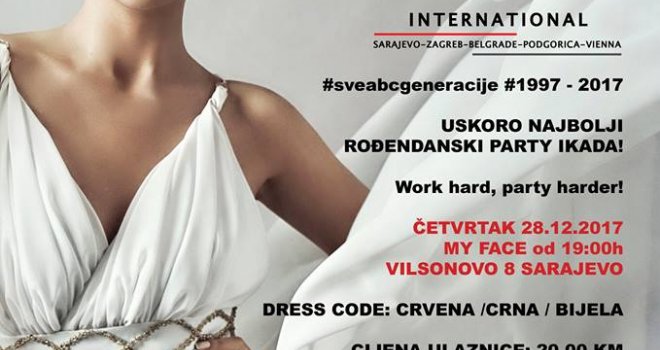 Abc Models Mgmt International slavi 20.rođendan: Najveća modna agencija u BiH i regiji obilježava dvije decenije uspješnog poslovanja 