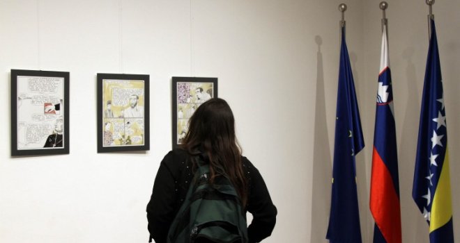 Otvorena izložba 'Cankar u stripu' u Sarajevu 
