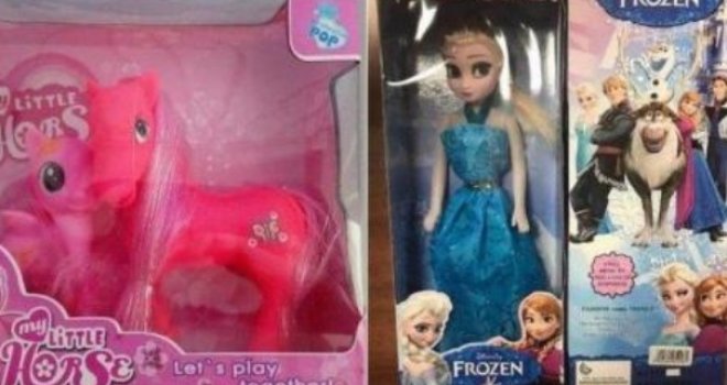 Naređeno povlačenje i uništavanje: Igračke Frozen i My Little Horse opasne za djecu