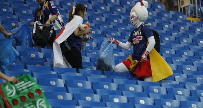 Otkriven razlog zbog kojeg navijači i fudbaleri Japana čiste tribine i svlačionicu poslije svake utakmice