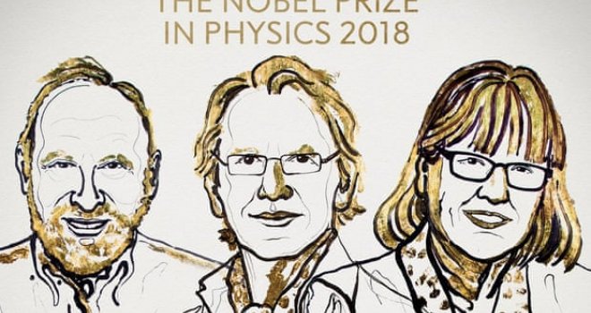 Ashkin, Morou i Strickland dobitnici Nobelove nagrade za fiziku