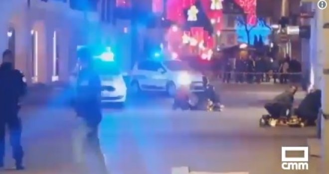 Uznemirujući snimci iz Strazbura: Na sve strane tijela, policija i preplašeni ljudi