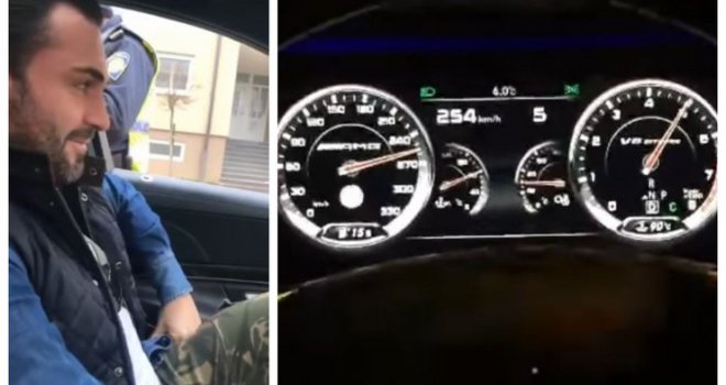 Bahati sin bosanskog 'kralja nafte' divljao na cesti: Vozio 245 km/h po zaleđenom autoputu!