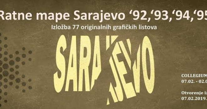 Collegium artisticum: Izložba Ratne mape grafika - Sarajevo '92, '93, '94. i '95