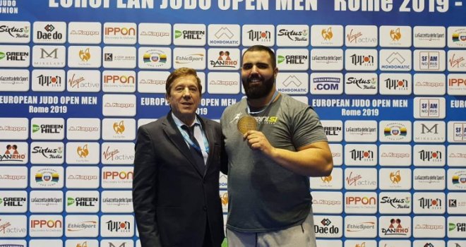U jakoj konkurenciji bh. superteškaš Harun Sadiković osvojio bronzu na Europa Open Rim 2019
