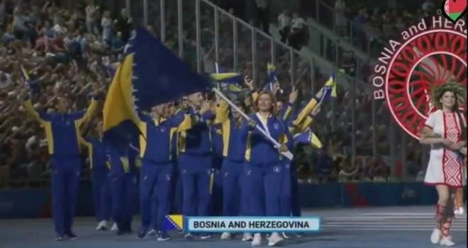 Svečano otvorene 2. evropske igre u Minsku: Evo ko je ponio zastavu BiH