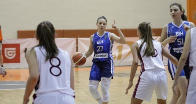 Prva pobjeda mladih bh. košarkašica na Evropskom prvenstvu u Sarajevu
