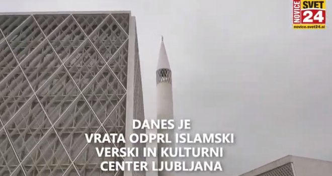 Otvoreno: Zavirite u prvi Islamski kulturni centar sa džamijom u Sloveniji koji može da primi 1400 vjernika