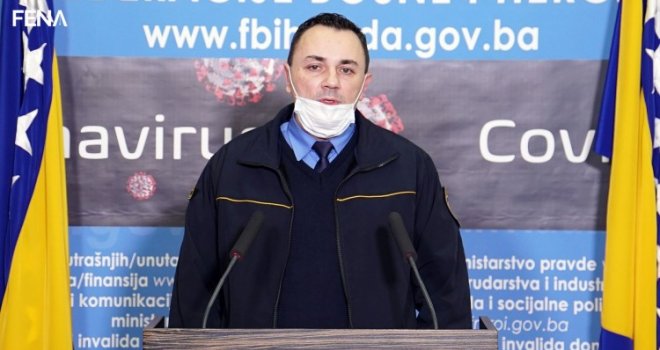 Ajdinović: Federalni inspektori na GP u FBiH izdali 17.680 rješenja o izolaciji