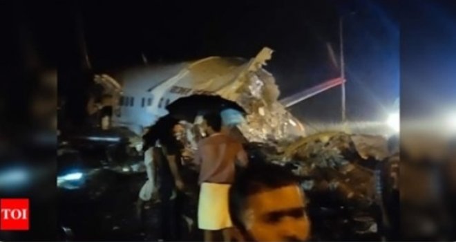 Avion u Indiji raspao se na dva dijela, najmanje 15 poginulih, raste broj povrijeđenih