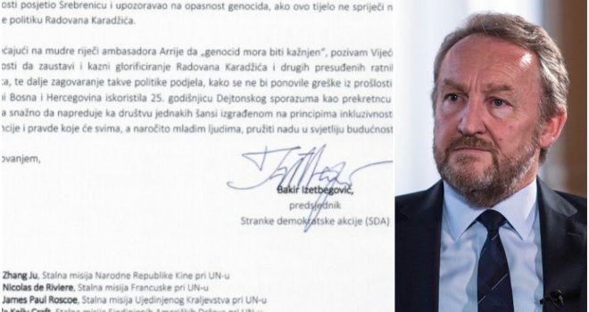 Dosta je zaobilaženja: Izetbegović odbio učešće na sastanku koji je organizirao ruski ambasador pri UN-u, a u pismu poručio...