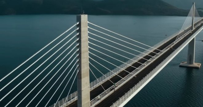 Objavljen najnoviji video: Kako izgleda Pelješki most prije otvaranja? Prošao tehnički pregled...  