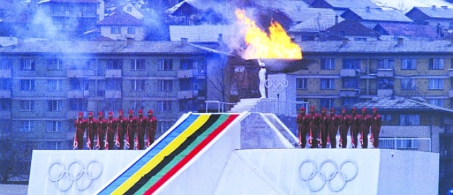 Sanda Dubravčić pali olimpijski plamen