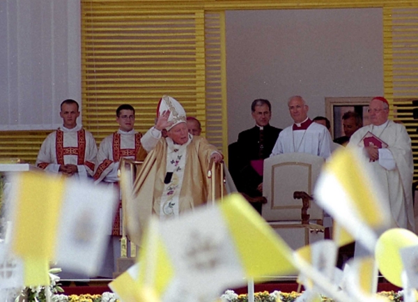 Papa Jovan Pavle Drugi u Banjaluci / foto: Dejan Božić