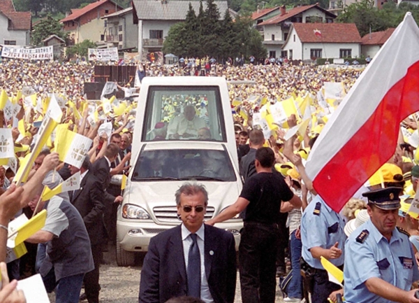 Papa Jovan Pavle Drugi u Banjaluci / foto: Dejan Božić