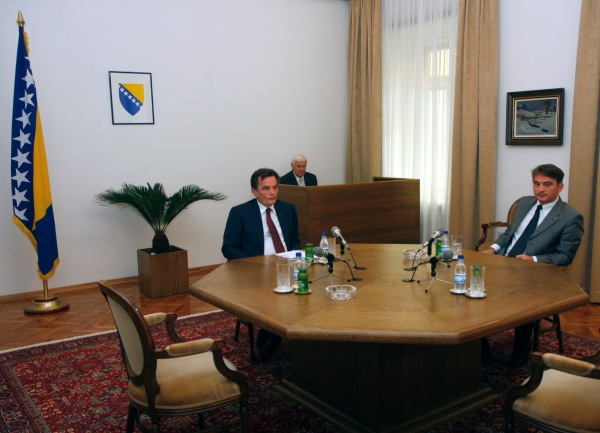 Predsjedništvo BiH bez Nebojše Radmanovića
