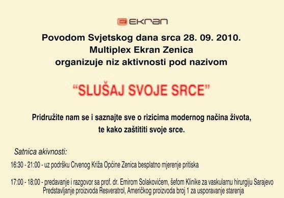Plakat 'Slušaj svoje srce'