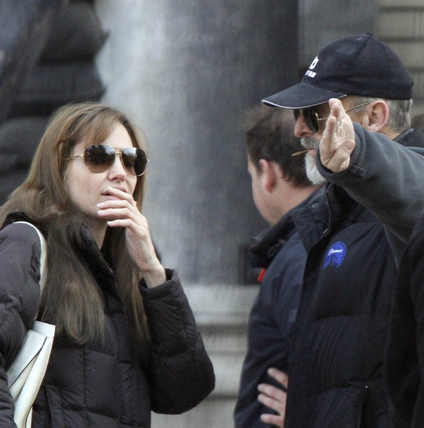 Prve fotografije sa seta: Angelina i Brad u Budimpešti