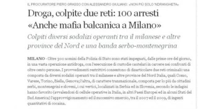 Korijere dela Sera o hapšenjima 