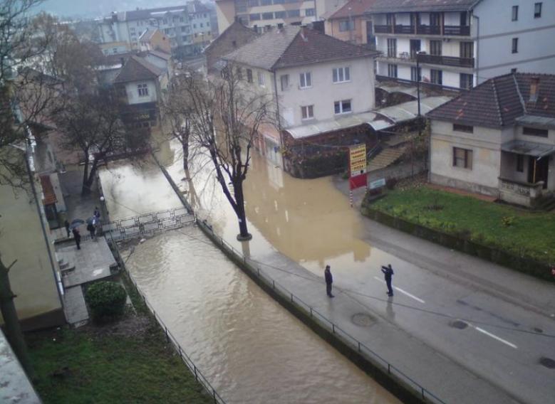 Poplava u Goraždu - građani u panici