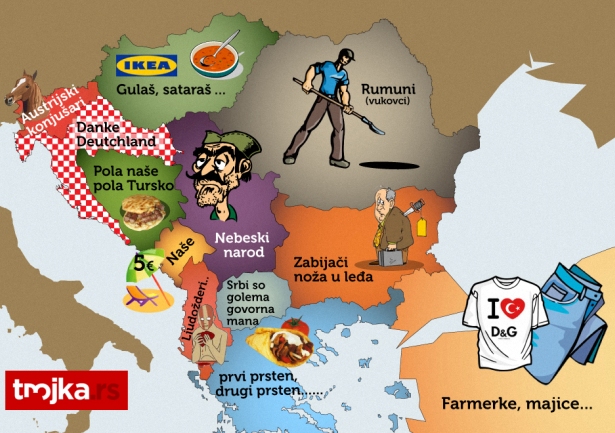 Kako prosječan Srbin vidi Balkan